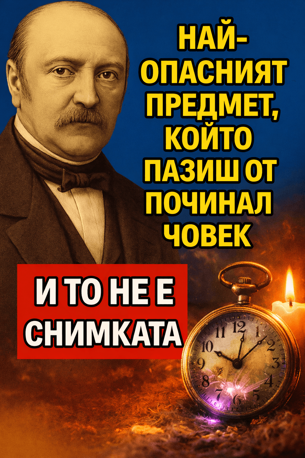 НАЙ-ОПАСНИЯТ ПРЕДМЕТ, КОЙТО ПАЗИШ ОТ ПОЧИНАЛ ЧОВЕК И ТО НЕ Е СНИМКАТА