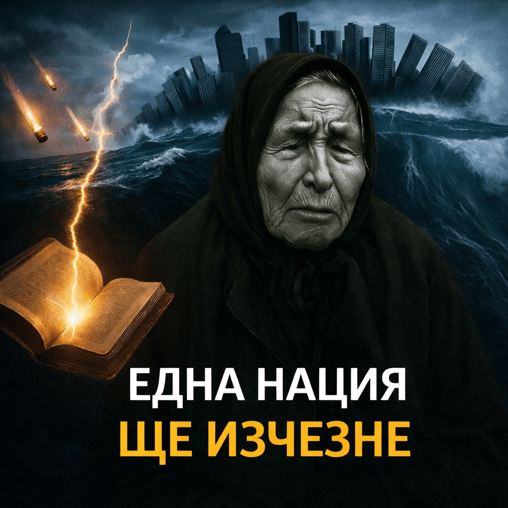 Пророчеството на Баба Ванга: „Нацията, която ще бъде изтрита от картата“ (днес вече звучи логично). 😱😱… Виж още